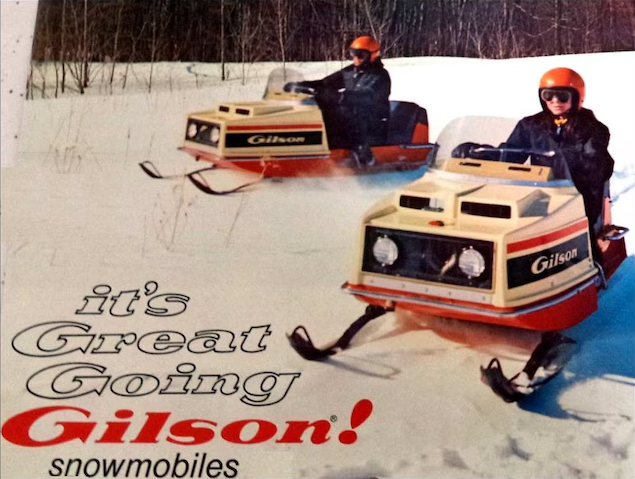 Gilson snowmobile