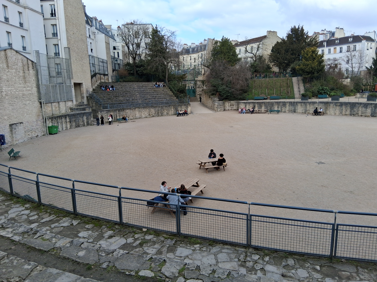 Arènes de Lutèce (amphitheater ruins)