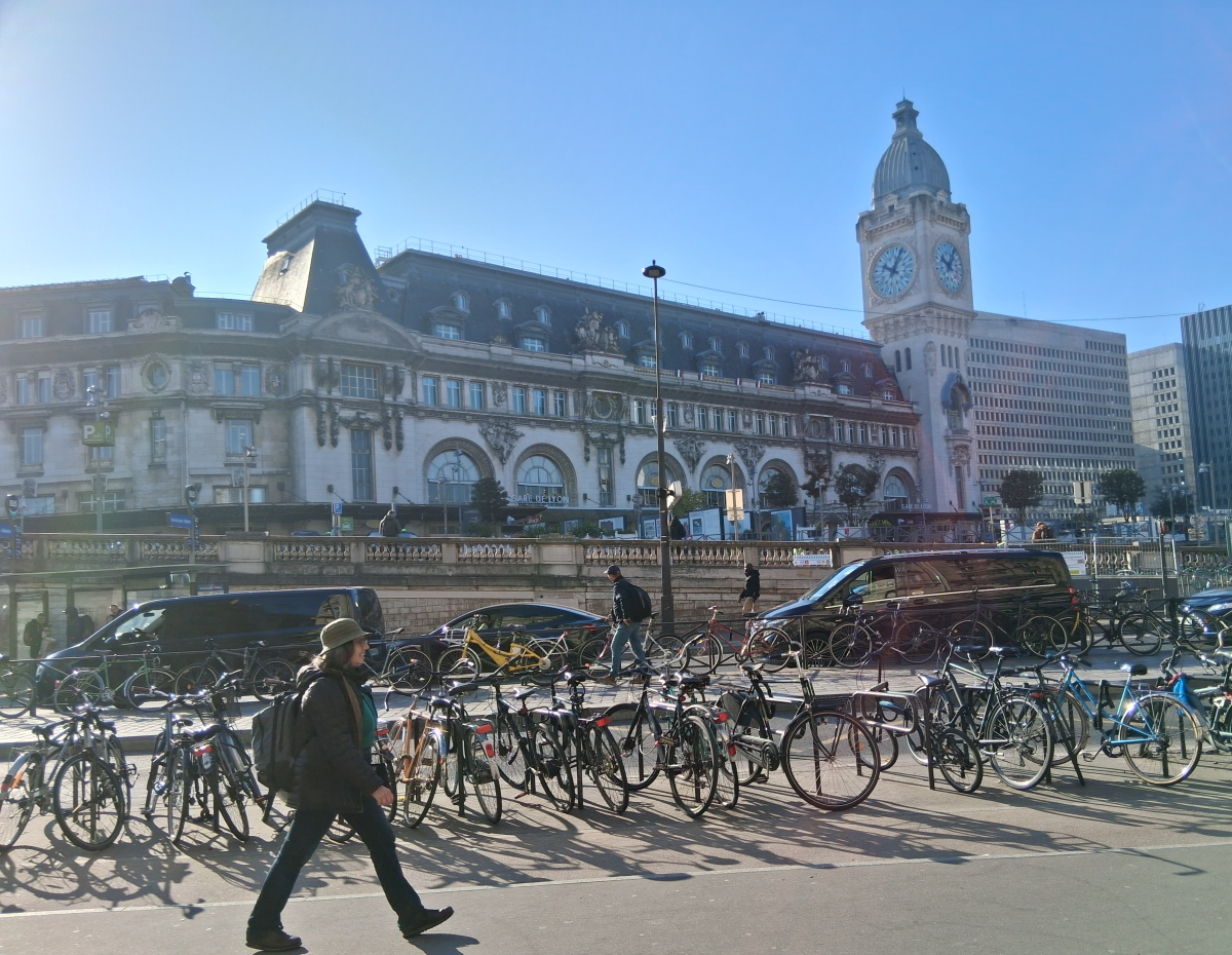 The Gare de Lyon facade